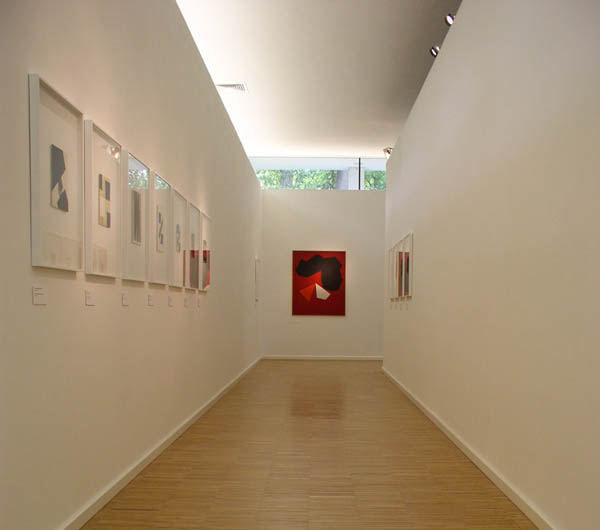 Geometrical Studies (1961-62) Exhibition, 2011, White Gallery in Osík near Litomyšl