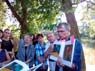 Jan Samec při přednášce o krajinářské tvorbě Zdeňka Sýkory, foto (c) Kateřina Smetanová